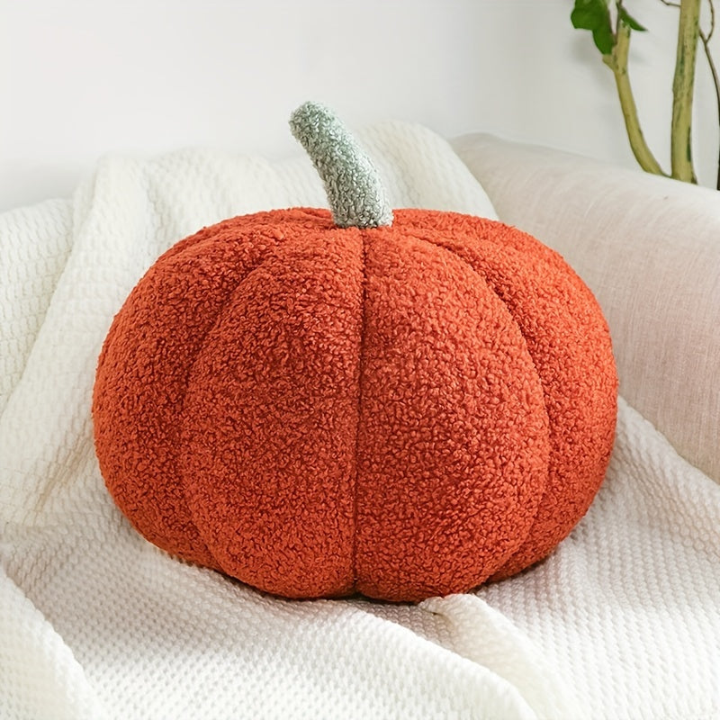 Kürbis Kissen Deko | Weiches Wohnaccessoire für Herbst & Halloween