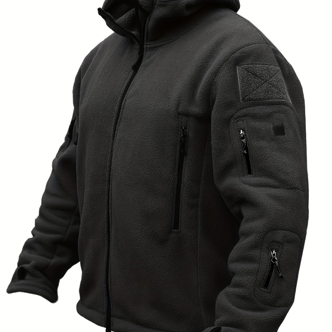 Herren Kapuzen-Reißverschlussjacke