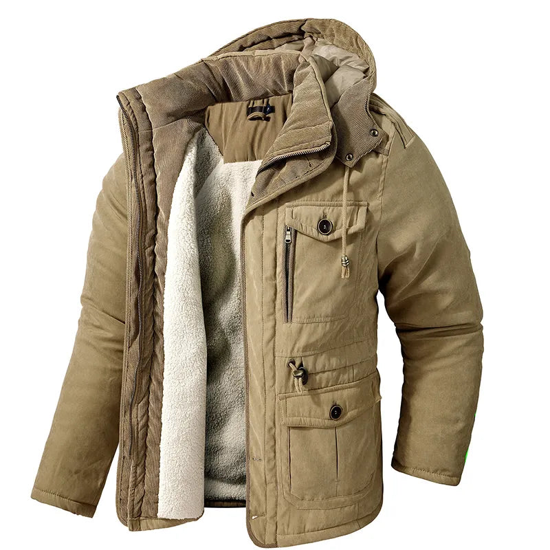 Herren Parka mit Kapuze | Winter