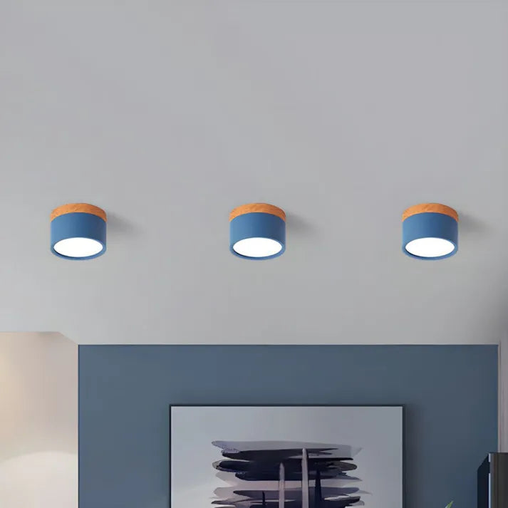 Wohnen | Zylindrische Deckenlampe