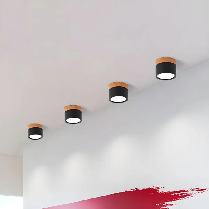 Wohnen | Zylindrische Deckenlampe