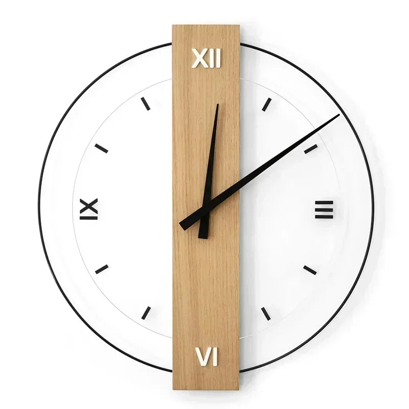 Wohnen Dekorative Rund Wanduhr | Minimalistisch