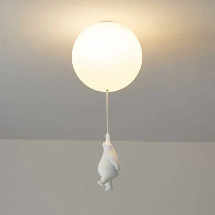 Deckenlampe für Kinderzimmer | Bär mit Ballon