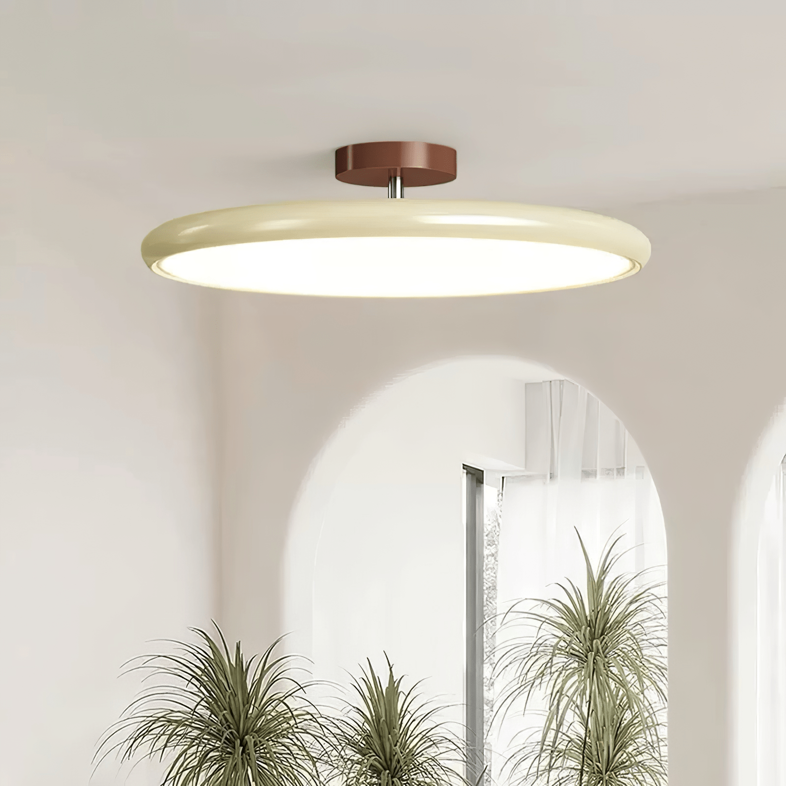 Deckenlampe | Rund und modern