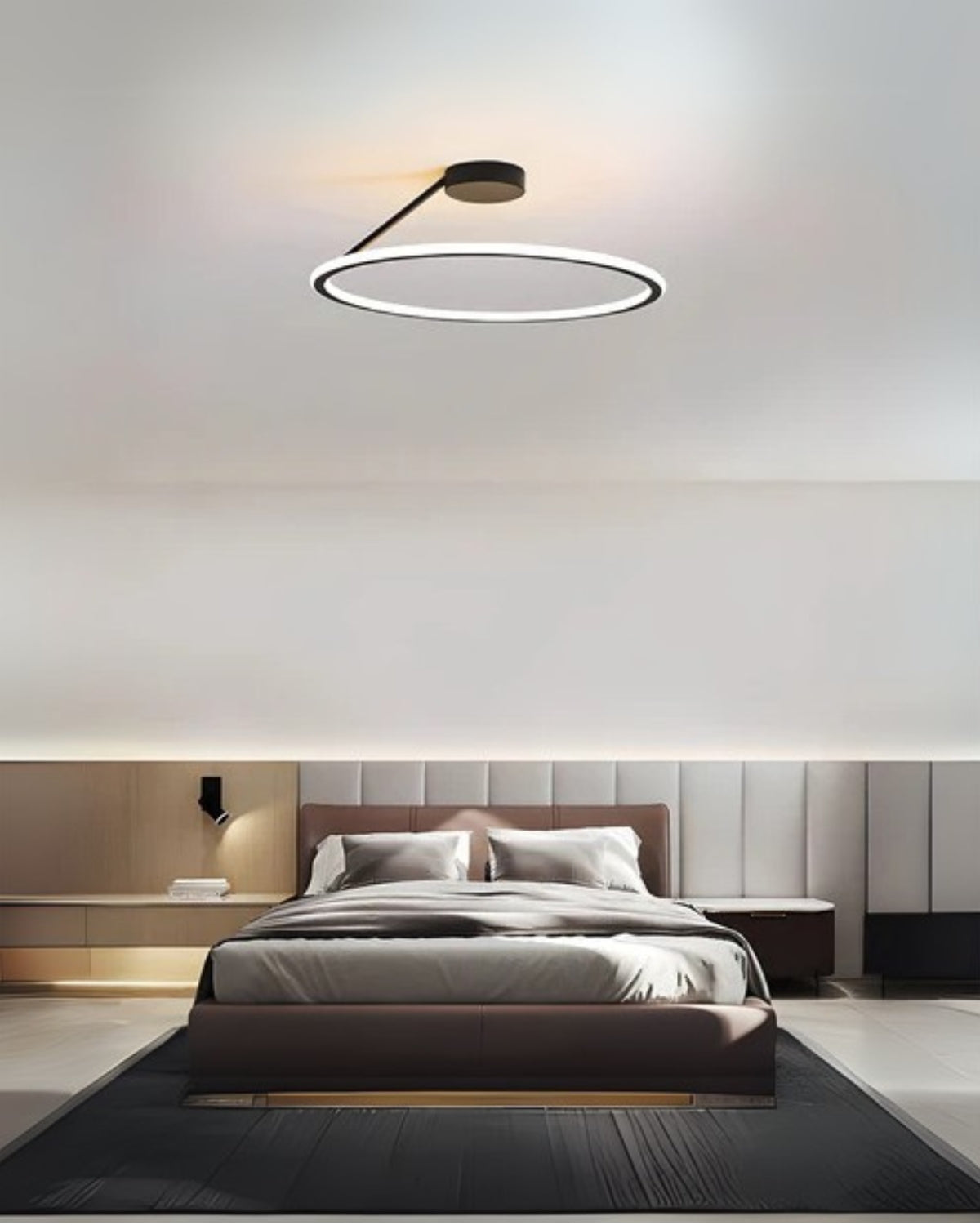 Zeitgemäße LED-Deckenlampe