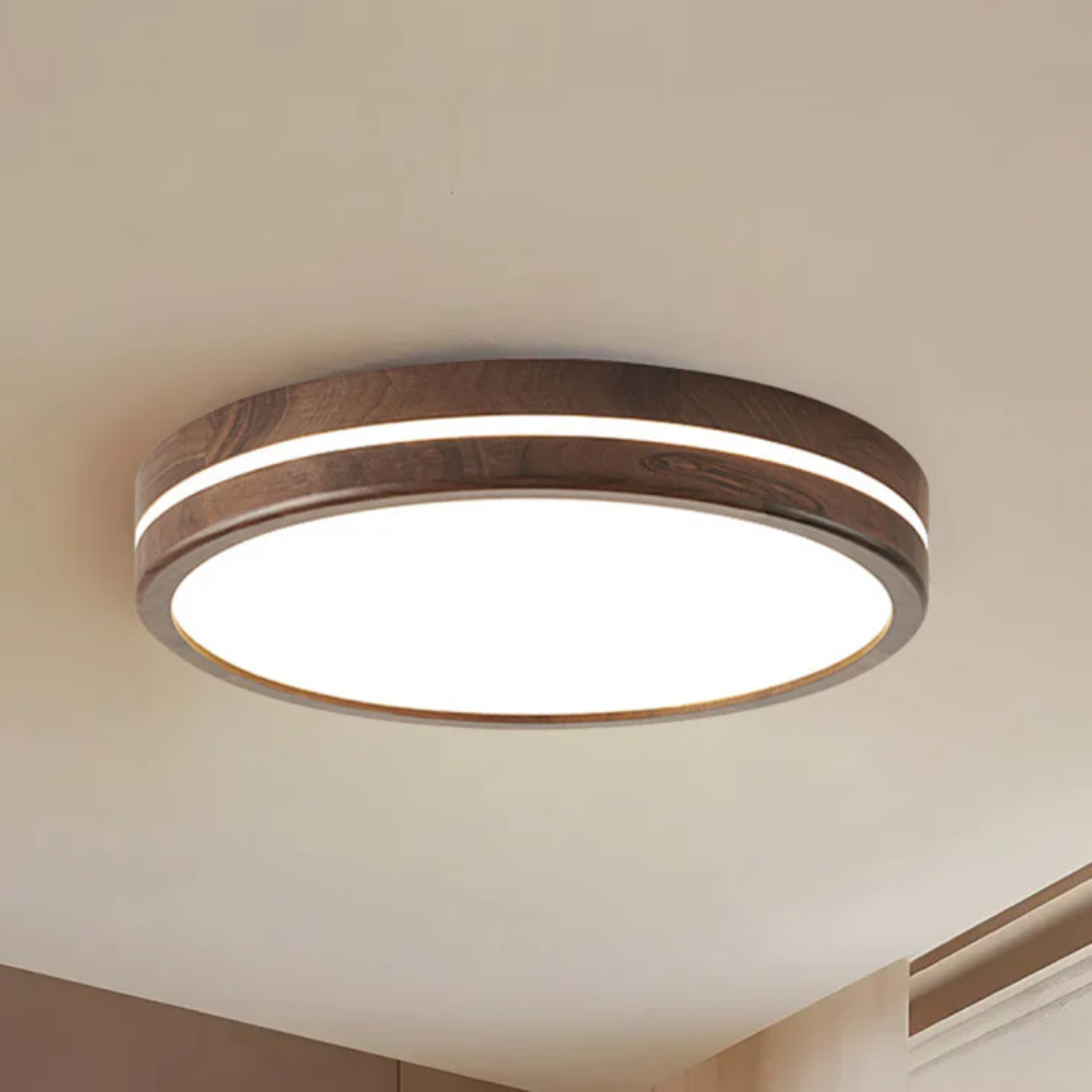 Schlichte LED-Deckenlampe für Innenräume