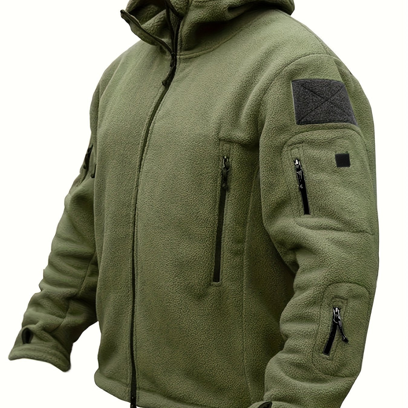 Herren Kapuzen-Reißverschlussjacke