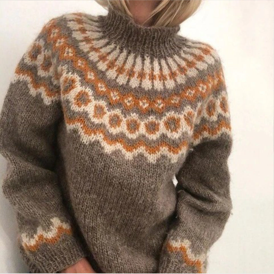 Damen Norwegerpullover | Langarm