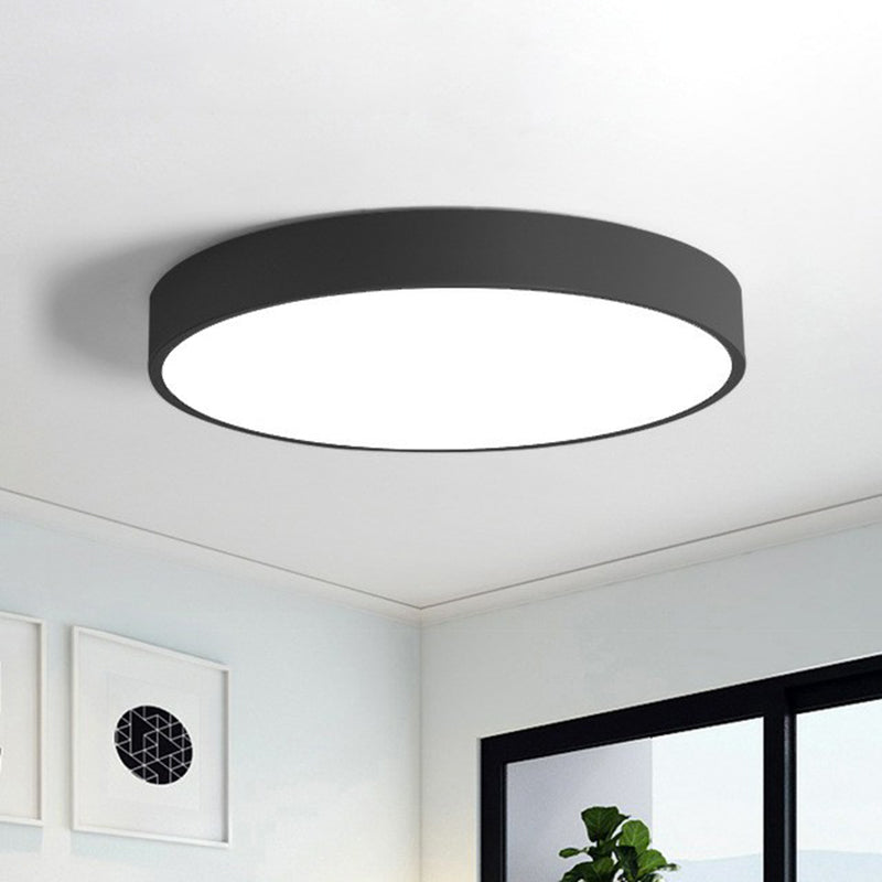 Flache runde LED-Deckenleuchte