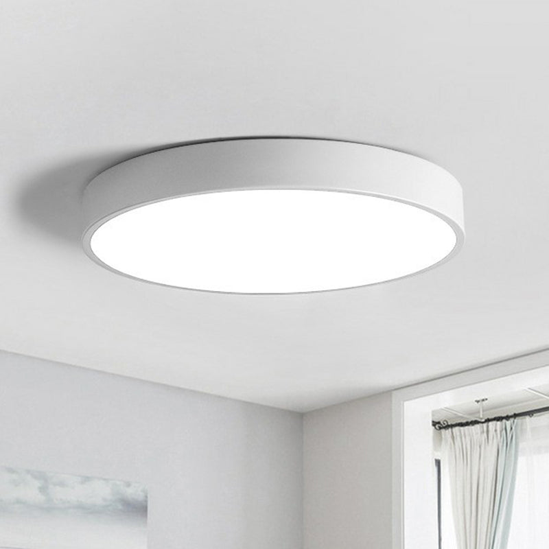 Flache runde LED-Deckenleuchte