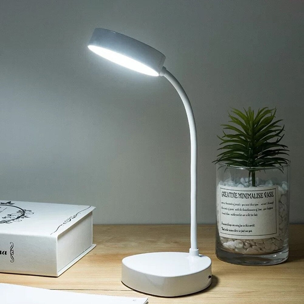 Weiße Leselampe | Nachttischlampe