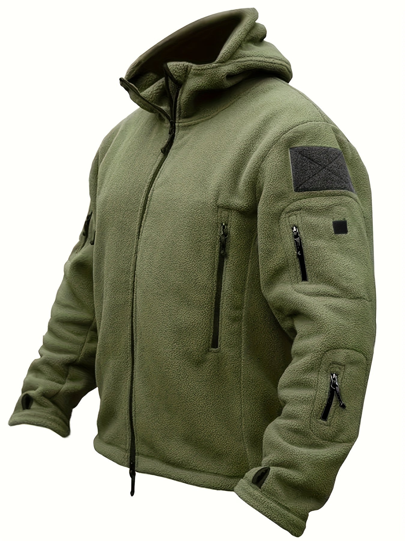 Herren Kapuzen-Reißverschlussjacke