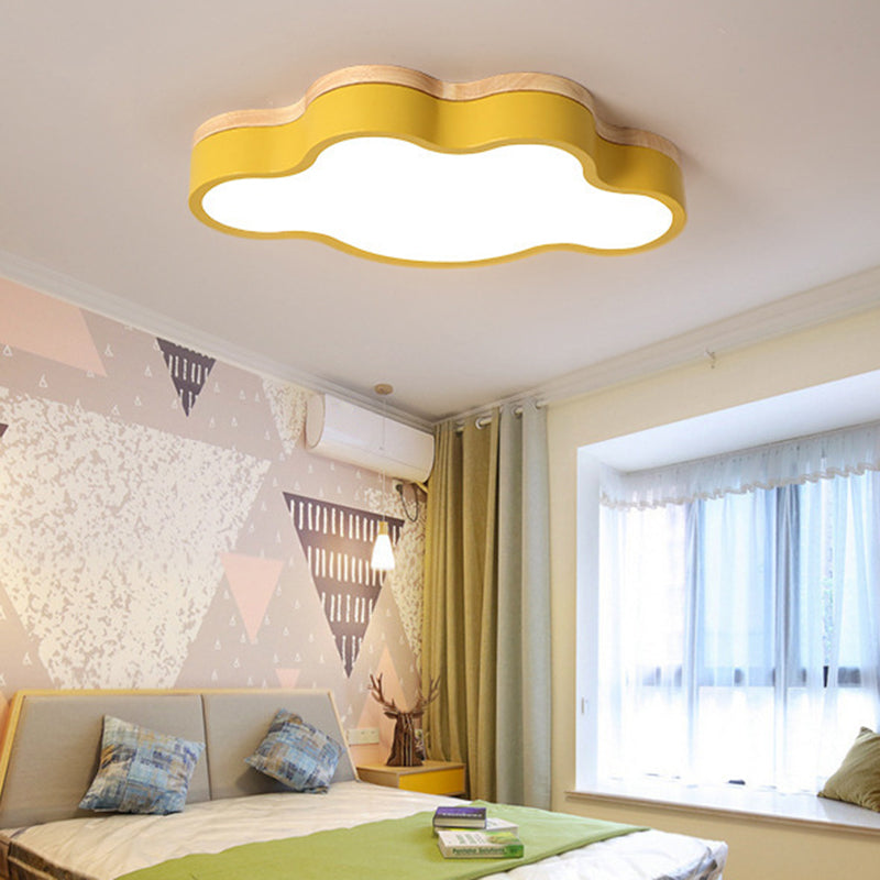 Wolkenförmige LED-Deckenleuchte für Kinderzimmer
