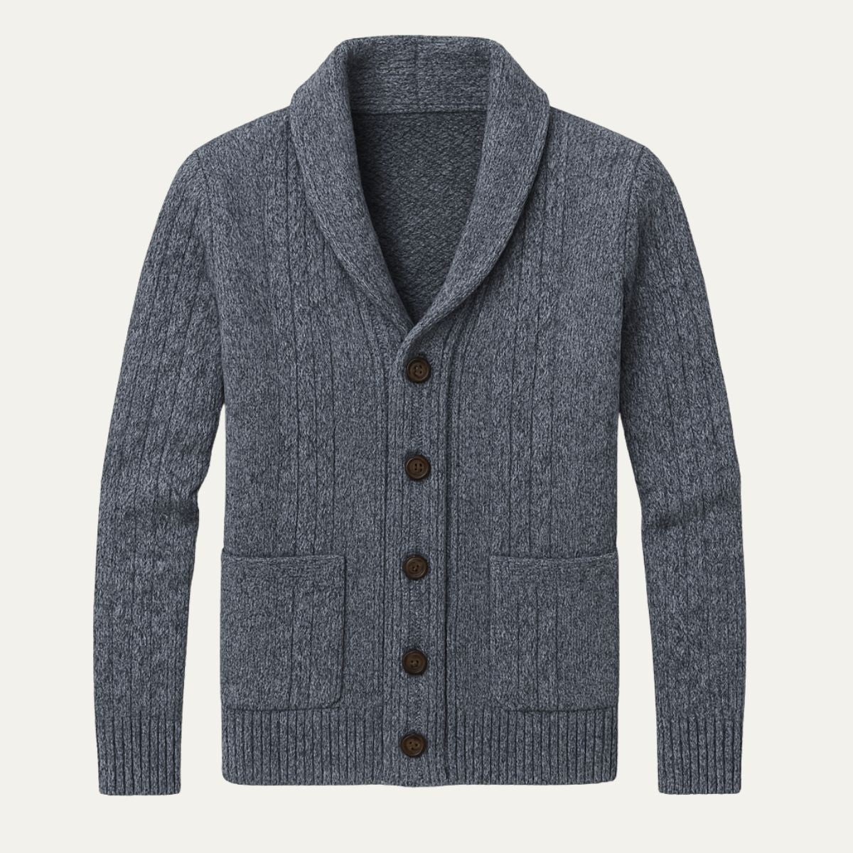 Herren Strickjacke | Mit Knopfleiste