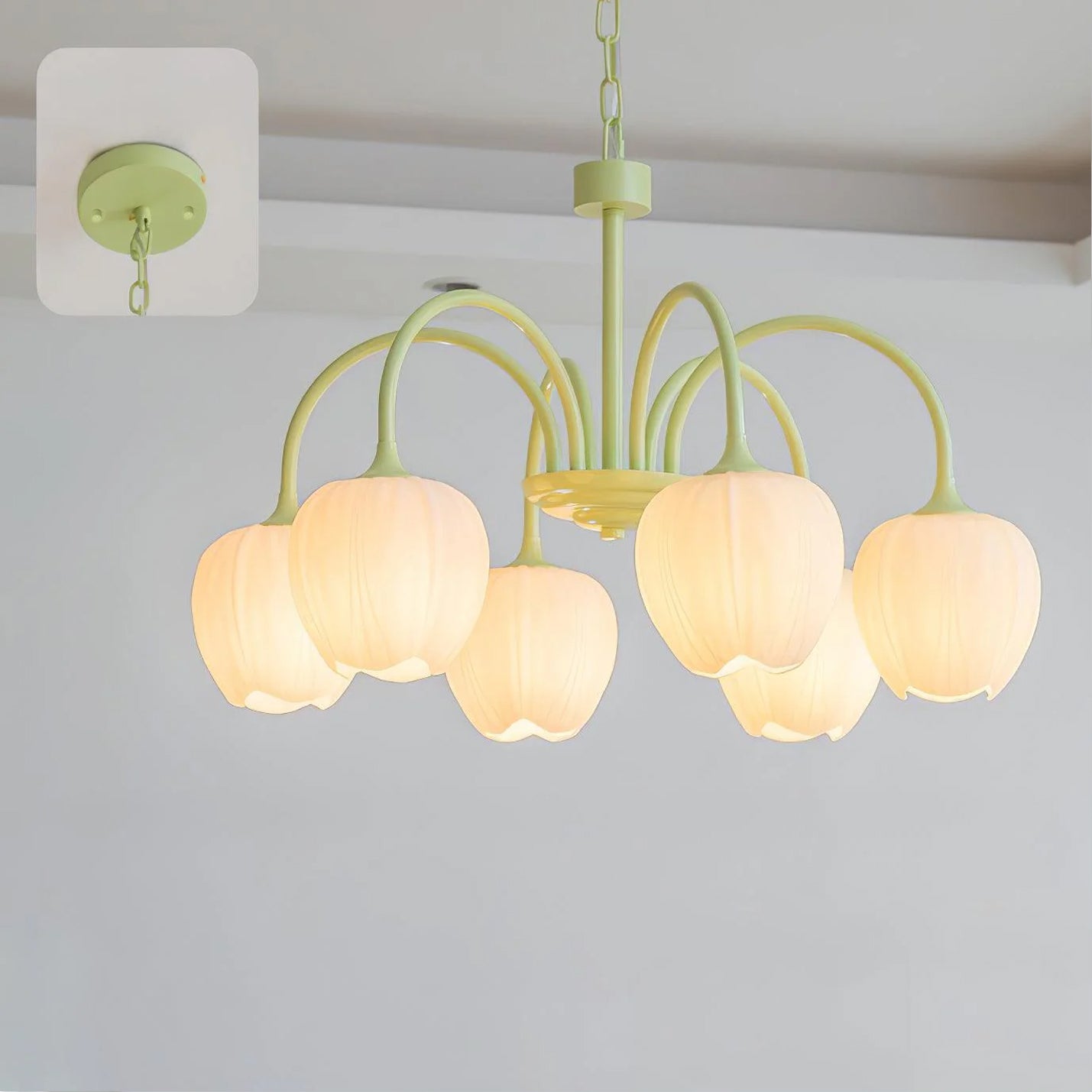 Deckenlampe | Tulpenstil