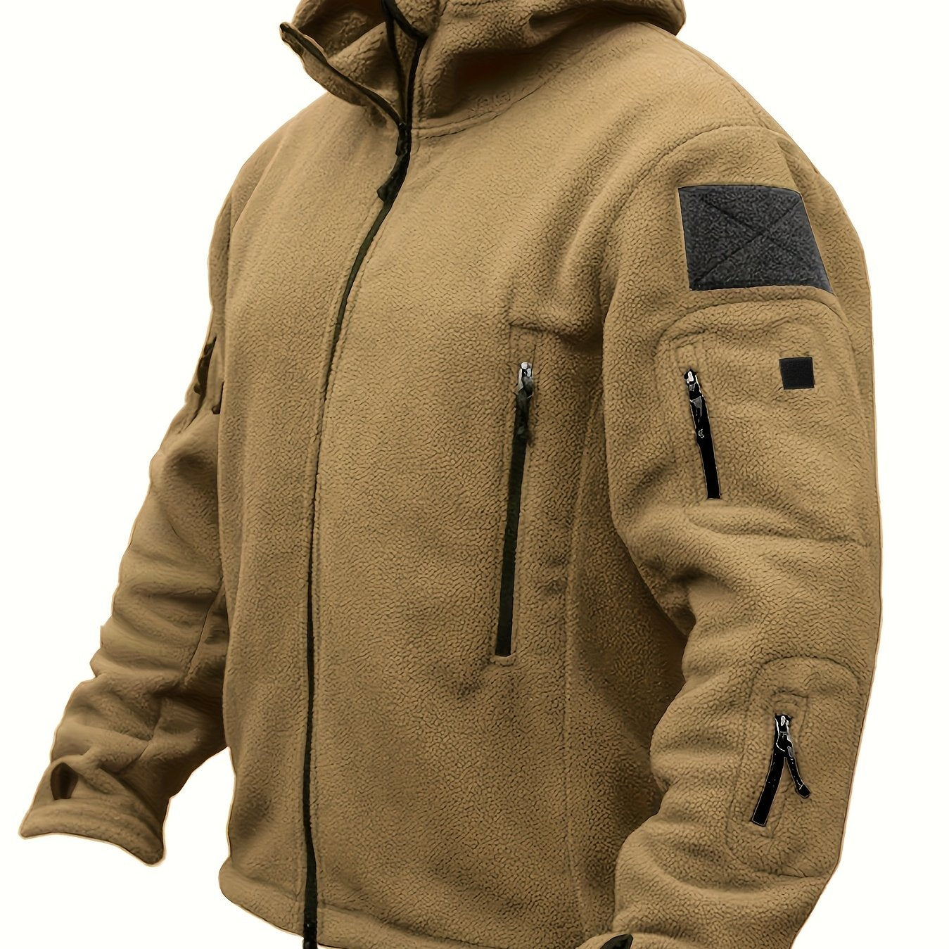 Herren Kapuzen-Reißverschlussjacke