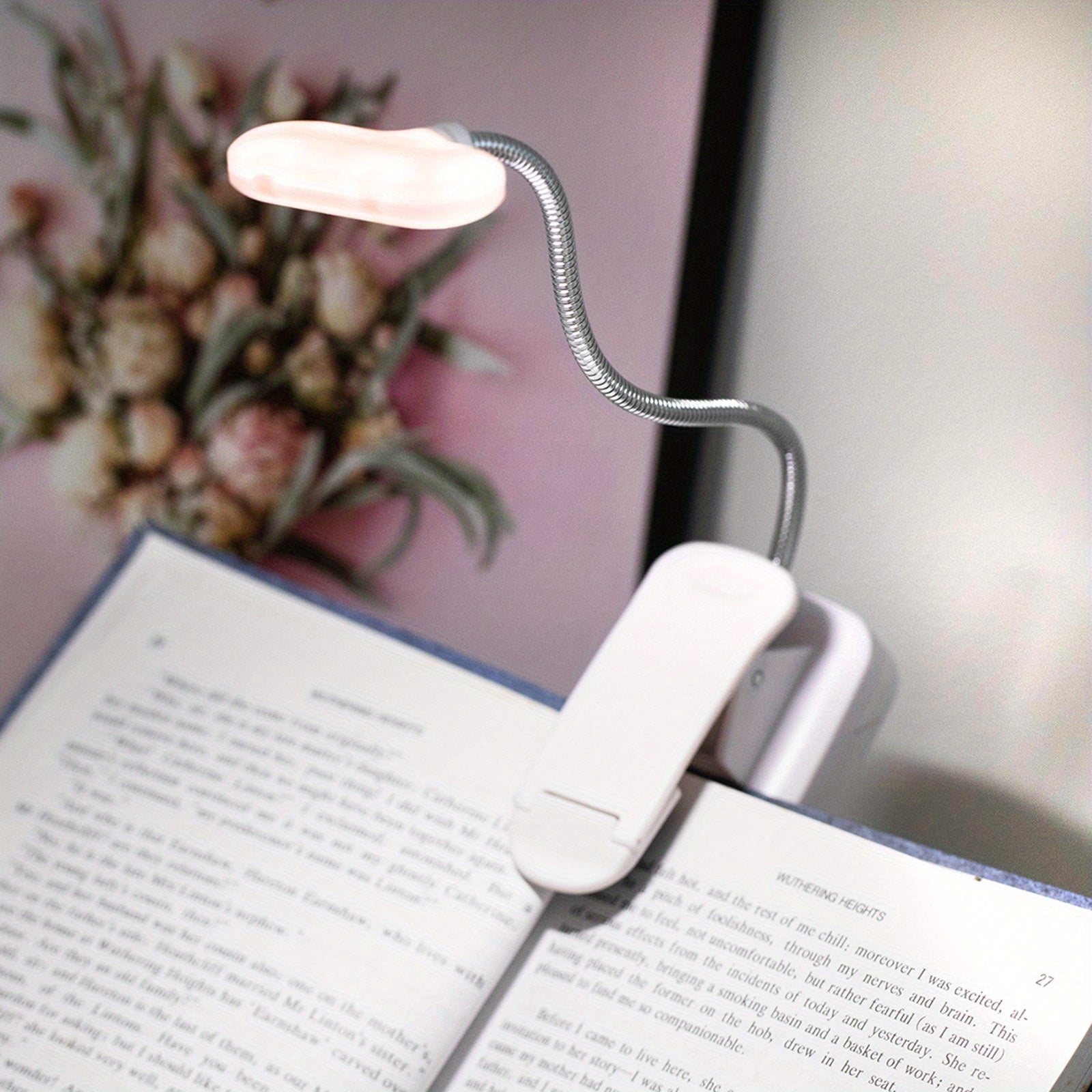 Clip-on Leselampe