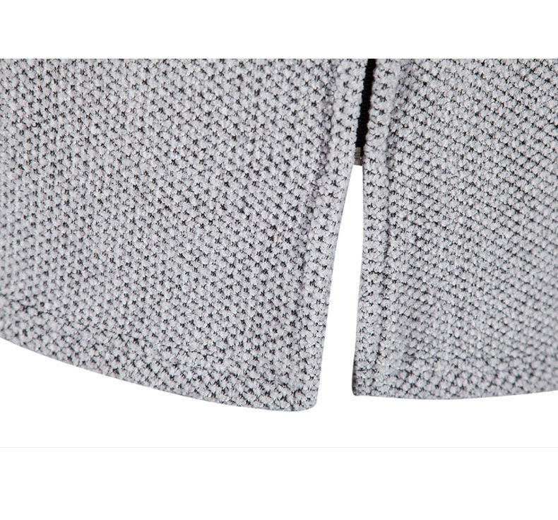 Herren Strick-Cardigan mit Kapuze | Zip-up