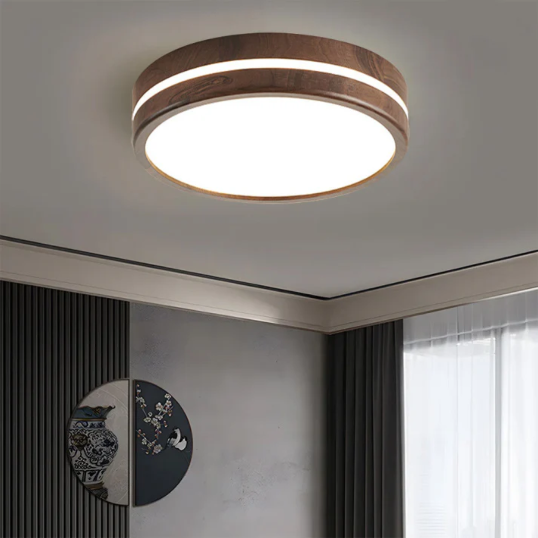 Schlichte LED-Deckenlampe für Innenräume