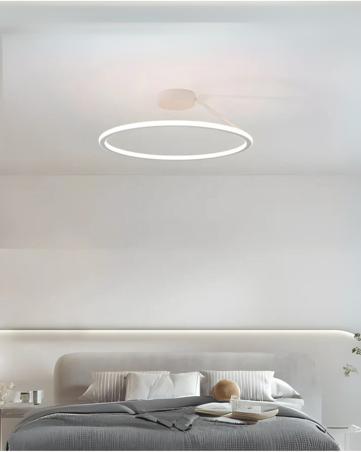 Zeitgemäße LED-Deckenlampe