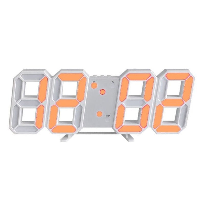 Moderne digitale LED-Wanduhr