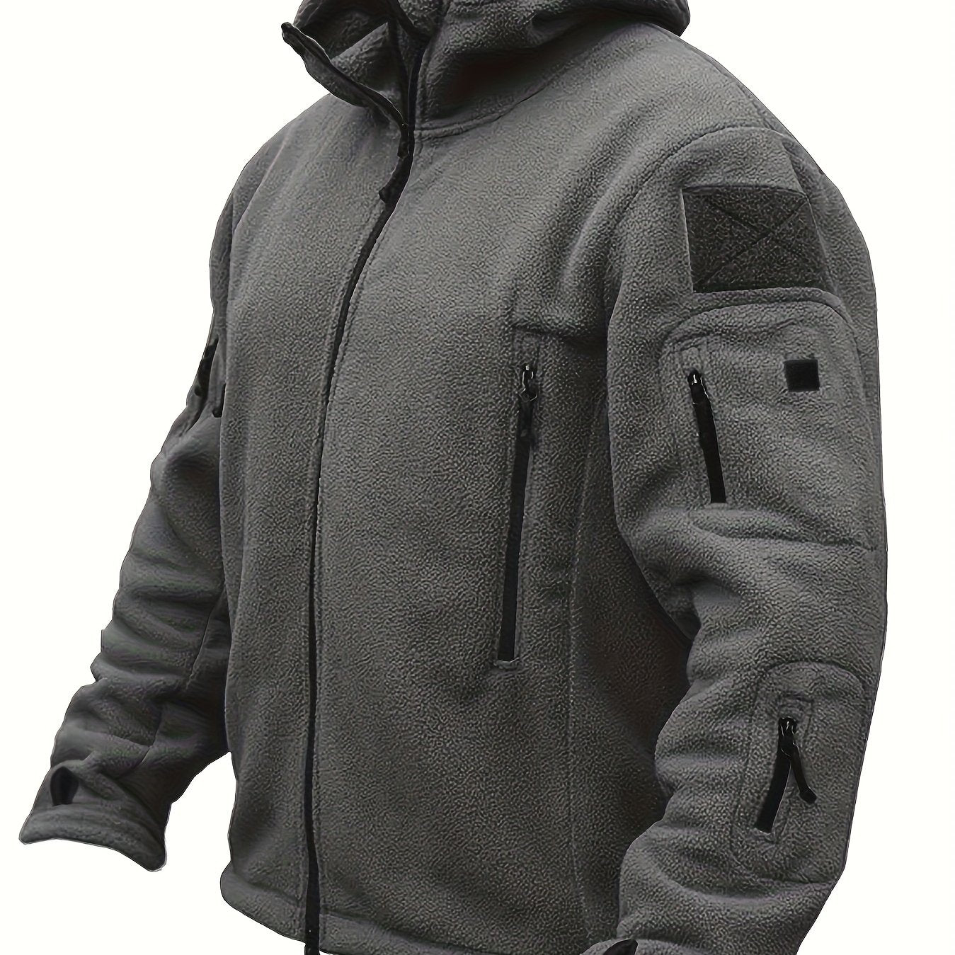 Herren Kapuzen-Reißverschlussjacke