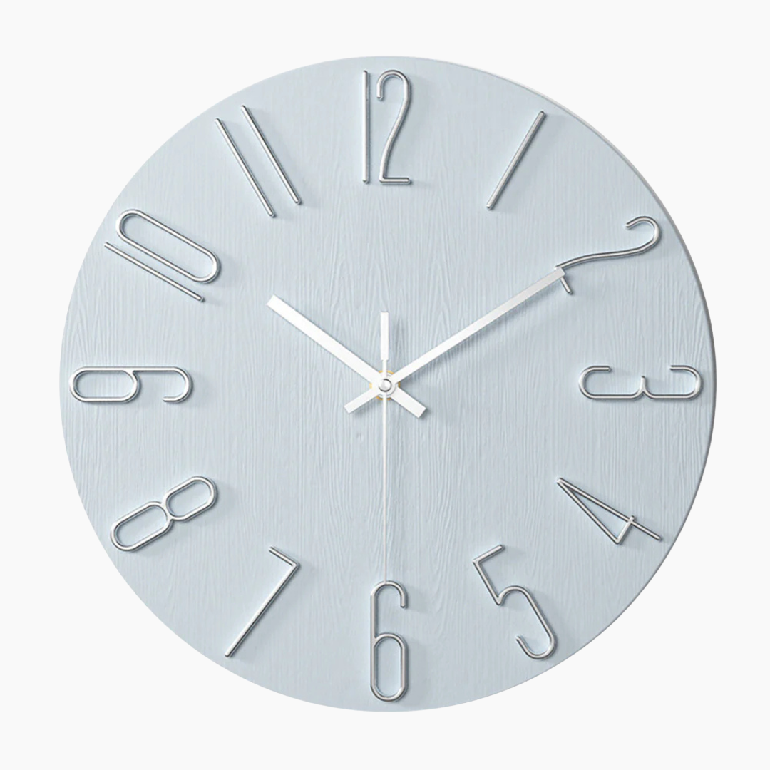 Runde Moderne Wanduhr für Wohnzimmer