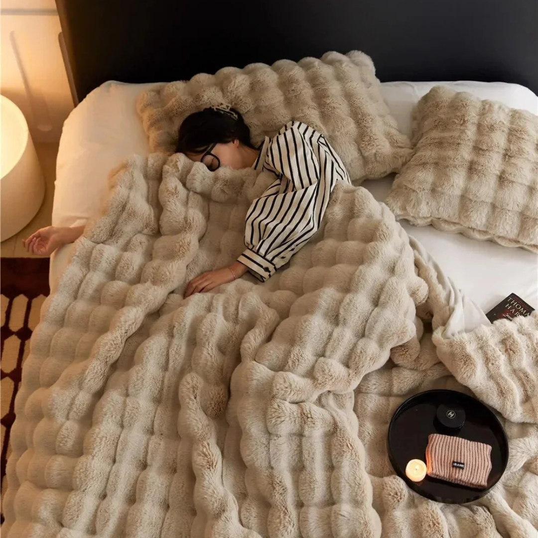 Wohndecke für die Wintertage