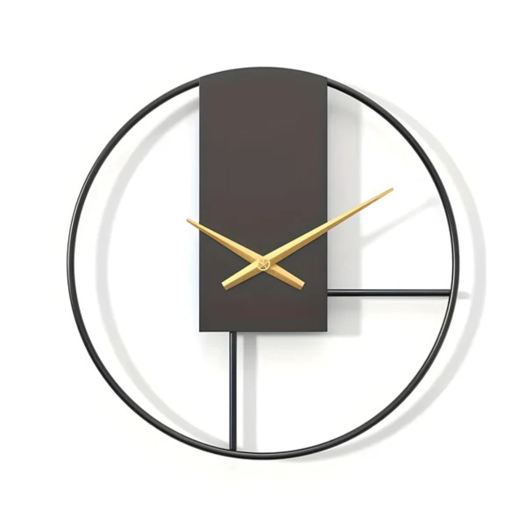 Wanduhr im minimalistischen Stil