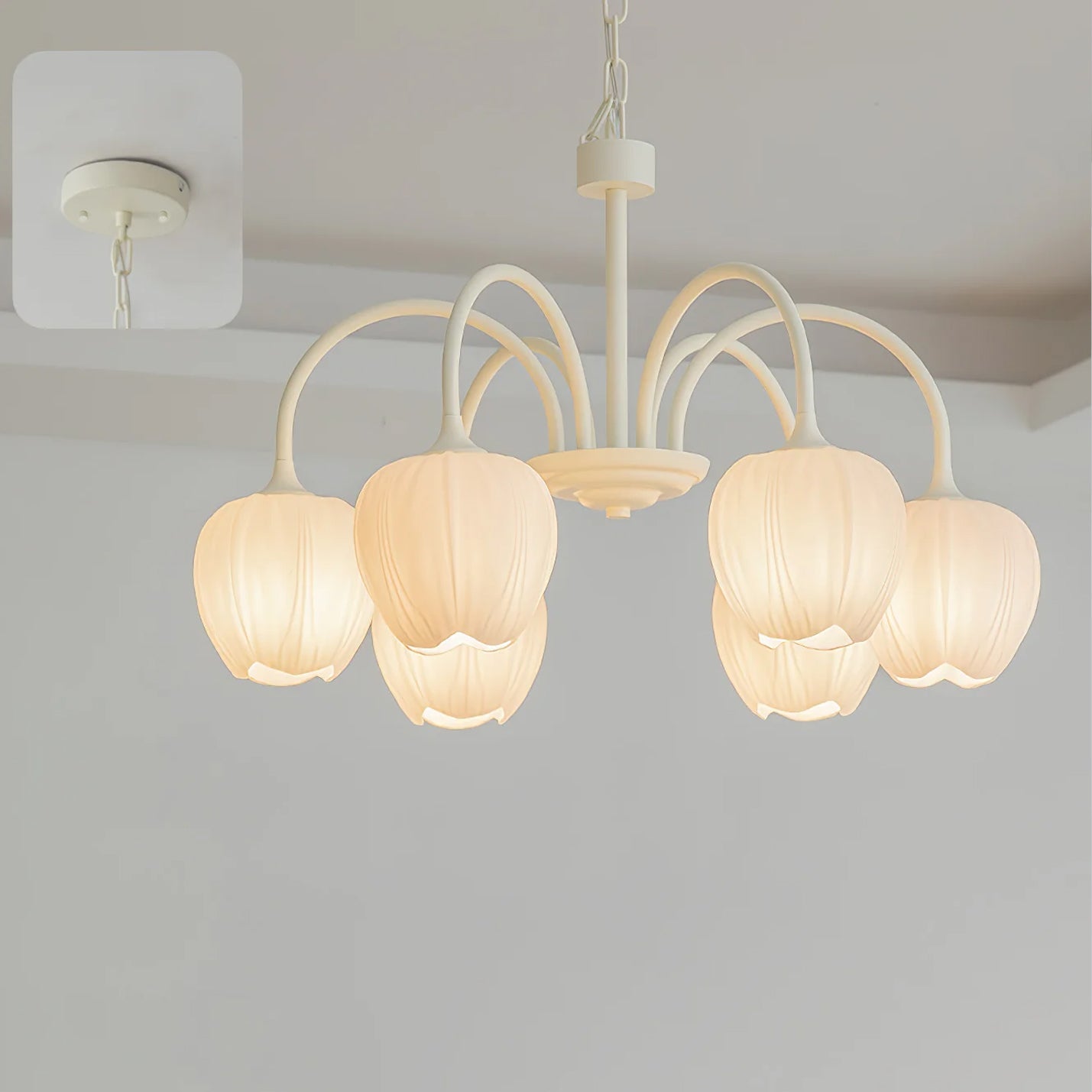 Deckenlampe | Tulpenstil