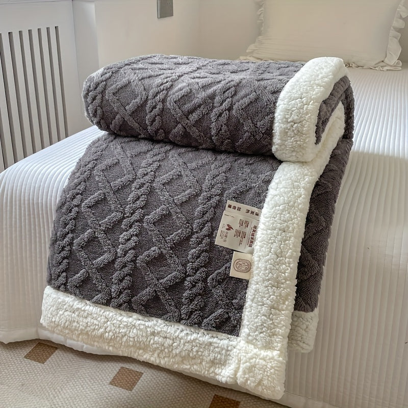 Kuschelige Decke Sofa | Wohnzimmer