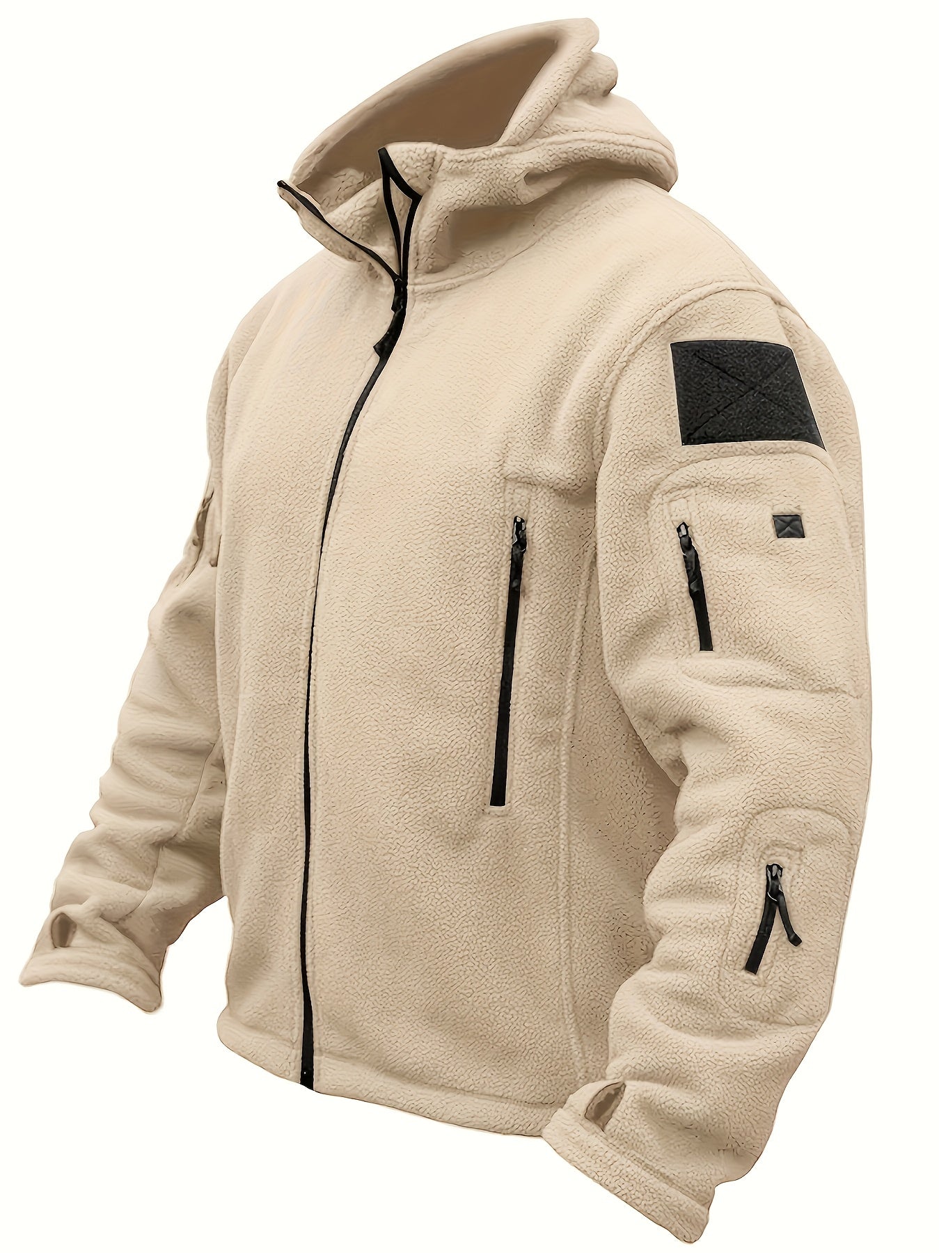 Herren Kapuzen-Reißverschlussjacke