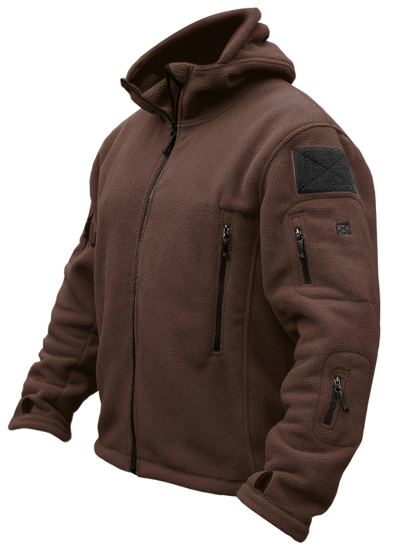 Herren Kapuzen-Reißverschlussjacke