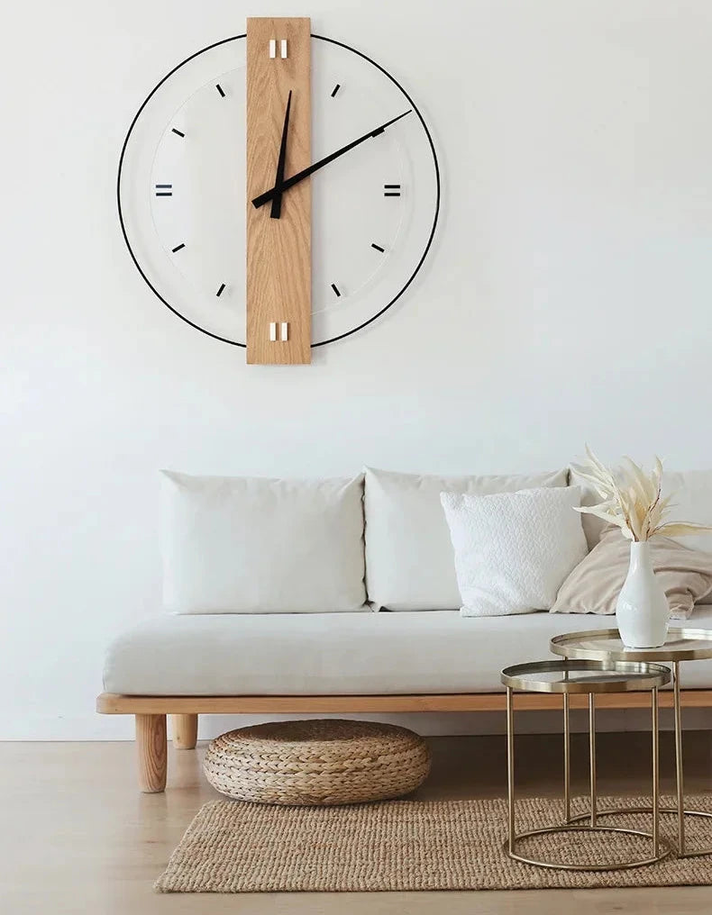 Wohnen Dekorative Rund Wanduhr | Minimalistisch