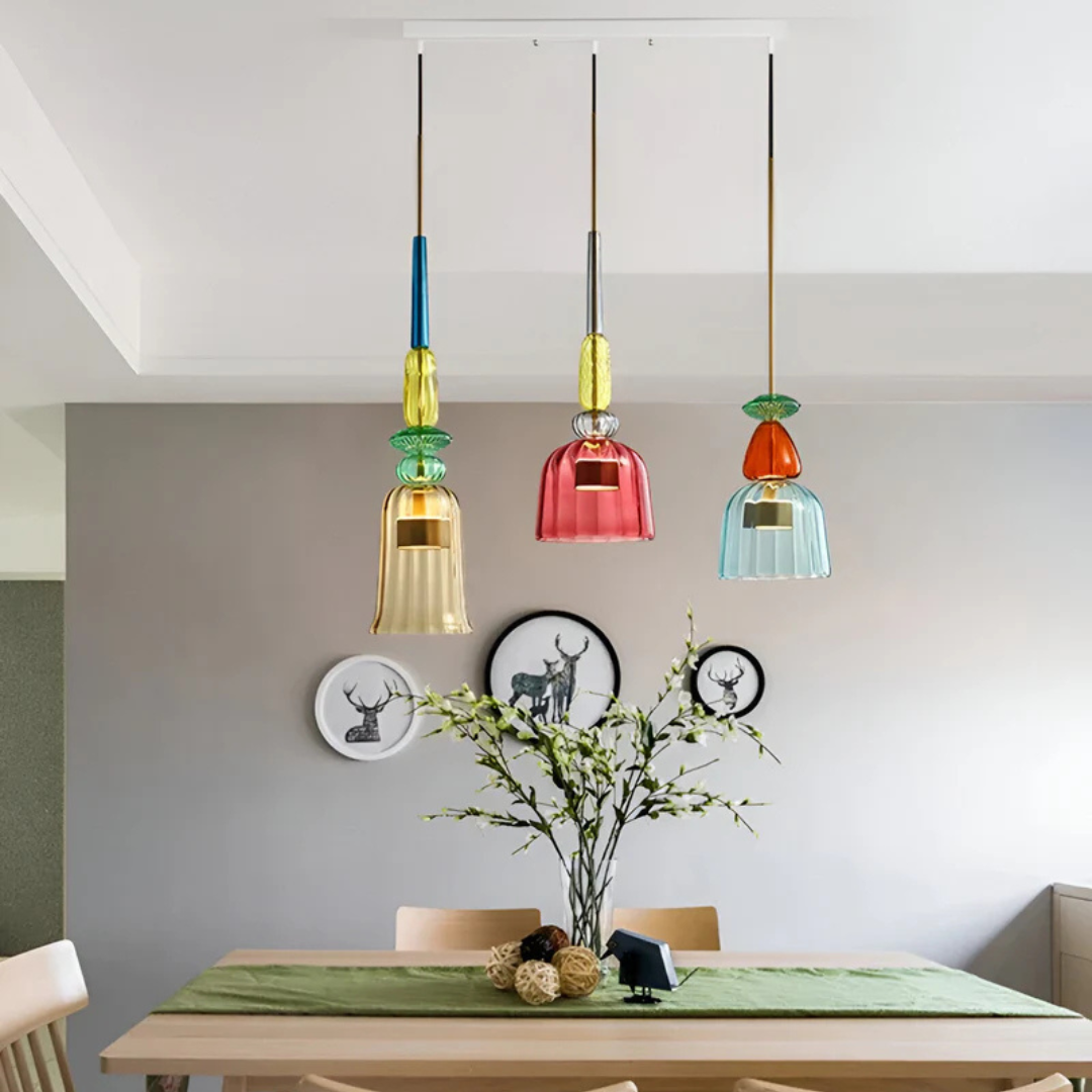 Hängelampe Esszimmer | Farbenfroh