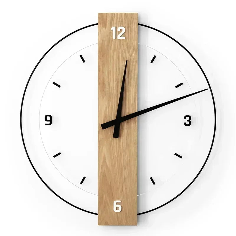 Wohnen Dekorative Rund Wanduhr | Minimalistisch