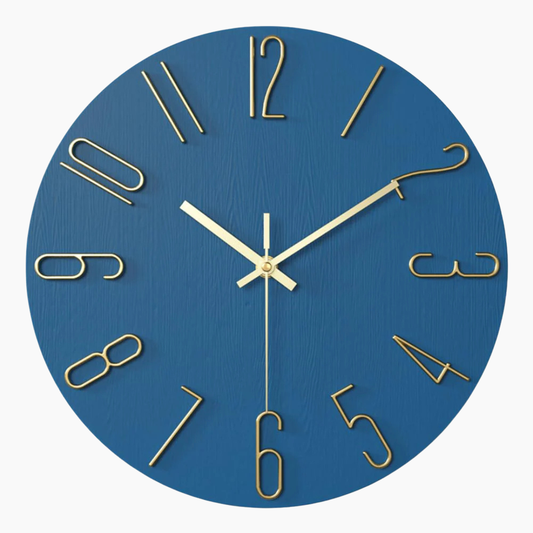 Runde Moderne Wanduhr für Wohnzimmer