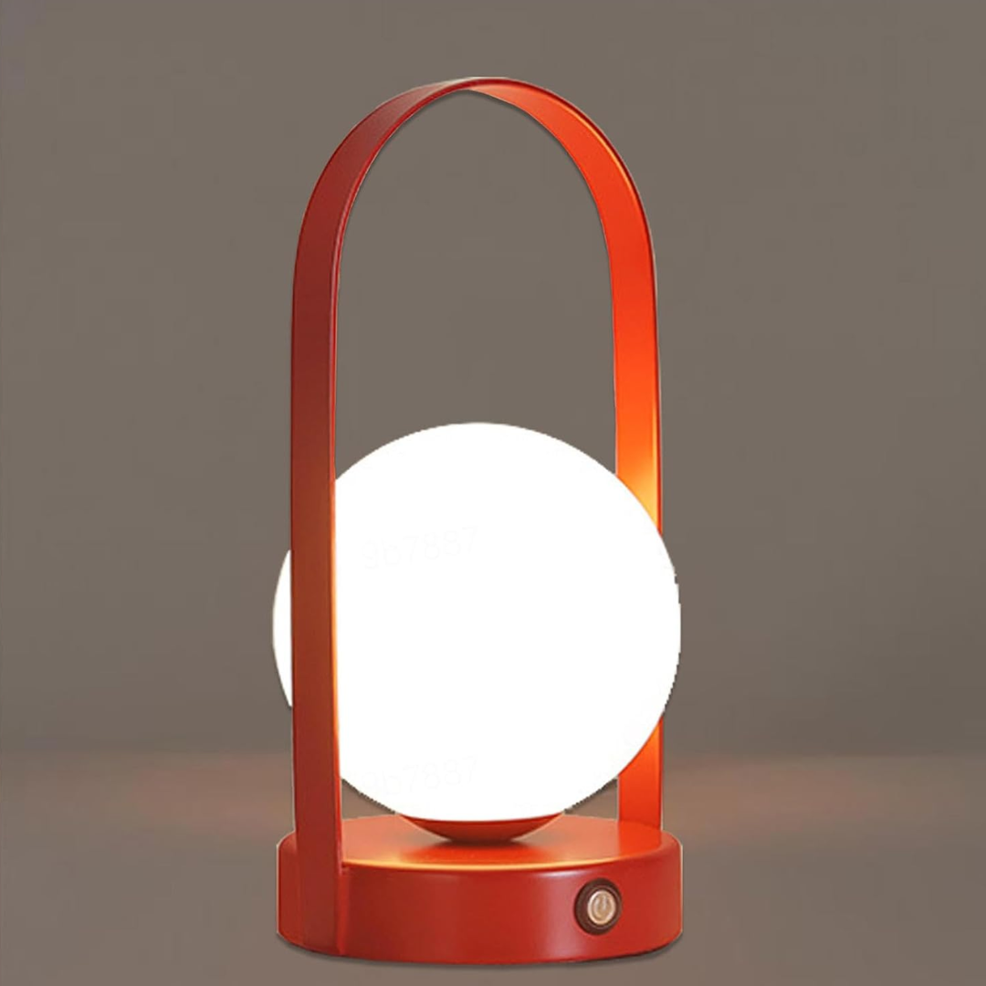 Moderne Tischlampe | Kugelförmige Lichtquelle