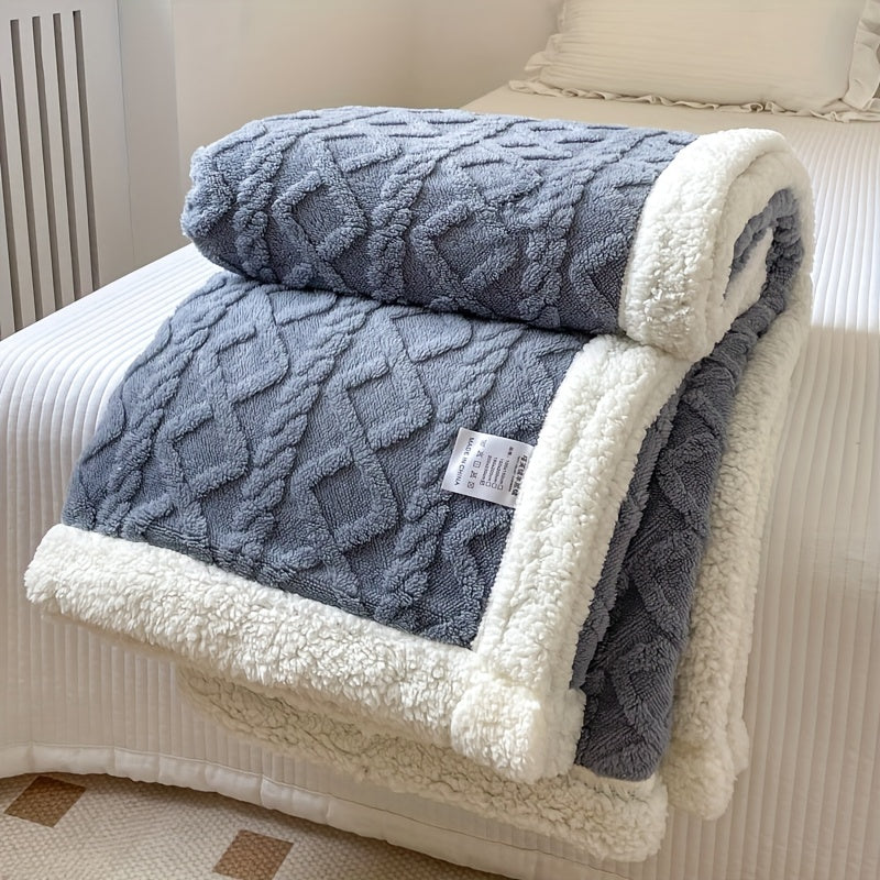 Kuschelige Decke Sofa | Wohnzimmer