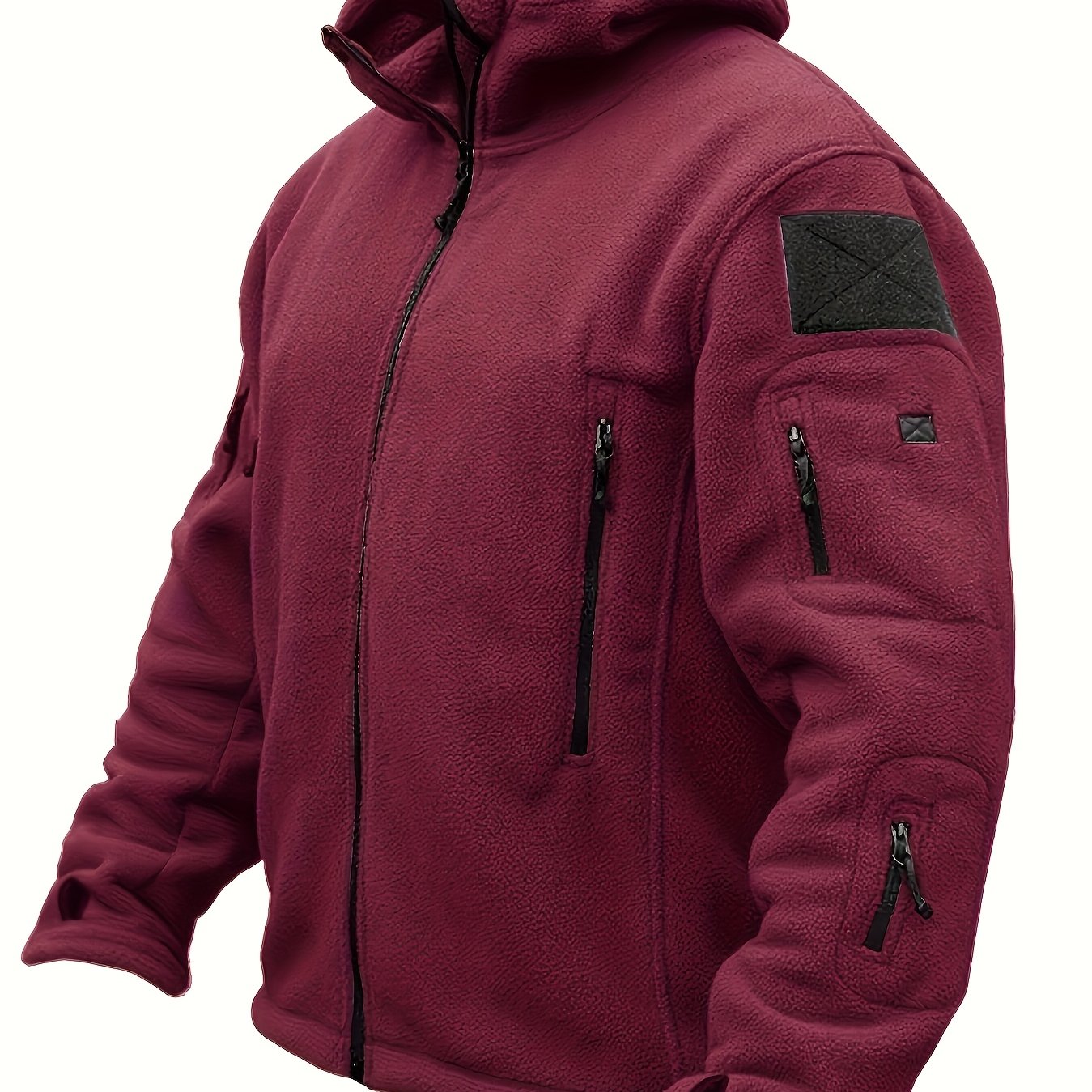 Herren Kapuzen-Reißverschlussjacke