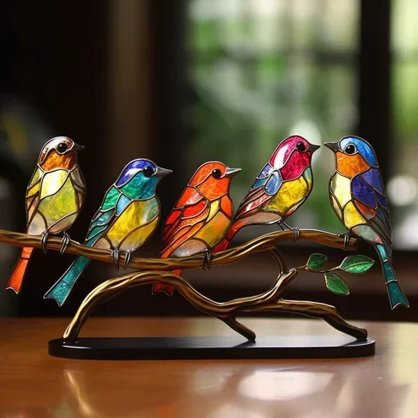 Bunter Vogel | Wohnaccessoire