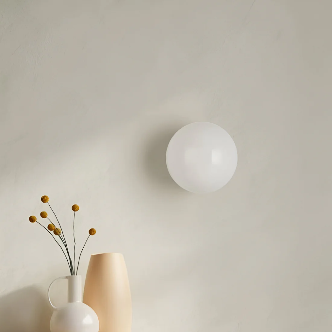 Wohnen Beleuchtung | Runde Wandlampe