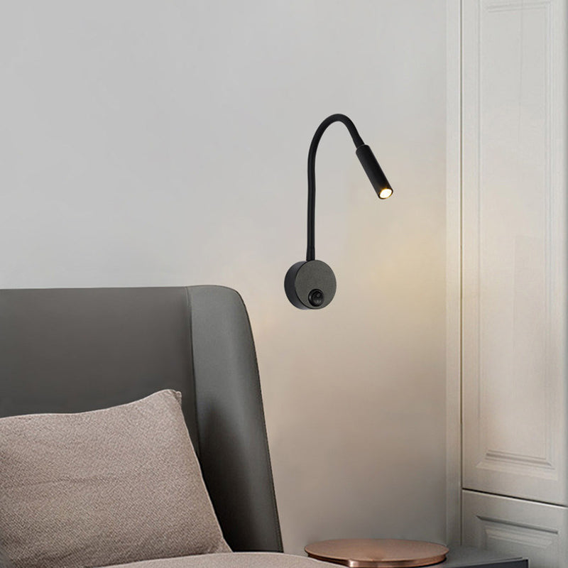Minimalistische Lesewandleuchte mit LED