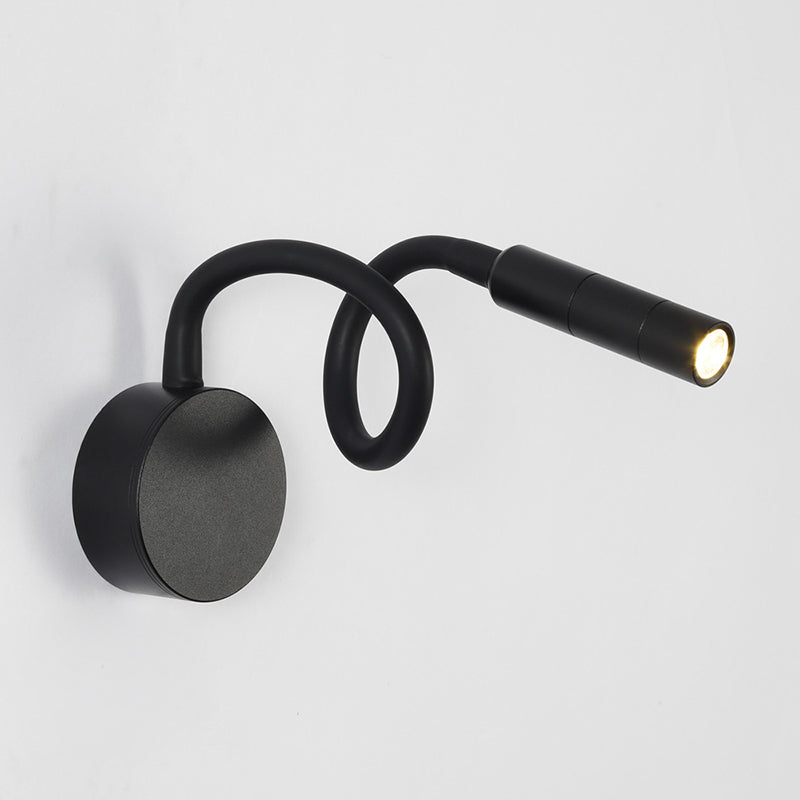 Minimalistische Lesewandleuchte mit LED