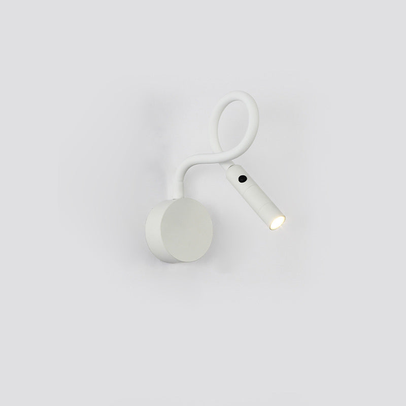 Minimalistische Lesewandleuchte mit LED