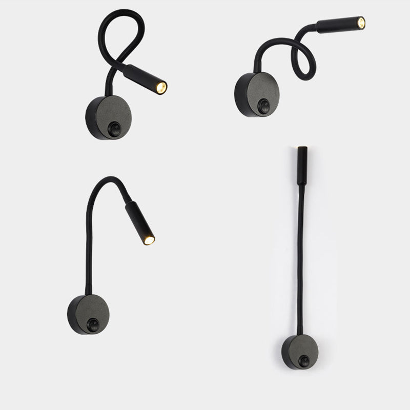 Minimalistische Lesewandleuchte mit LED