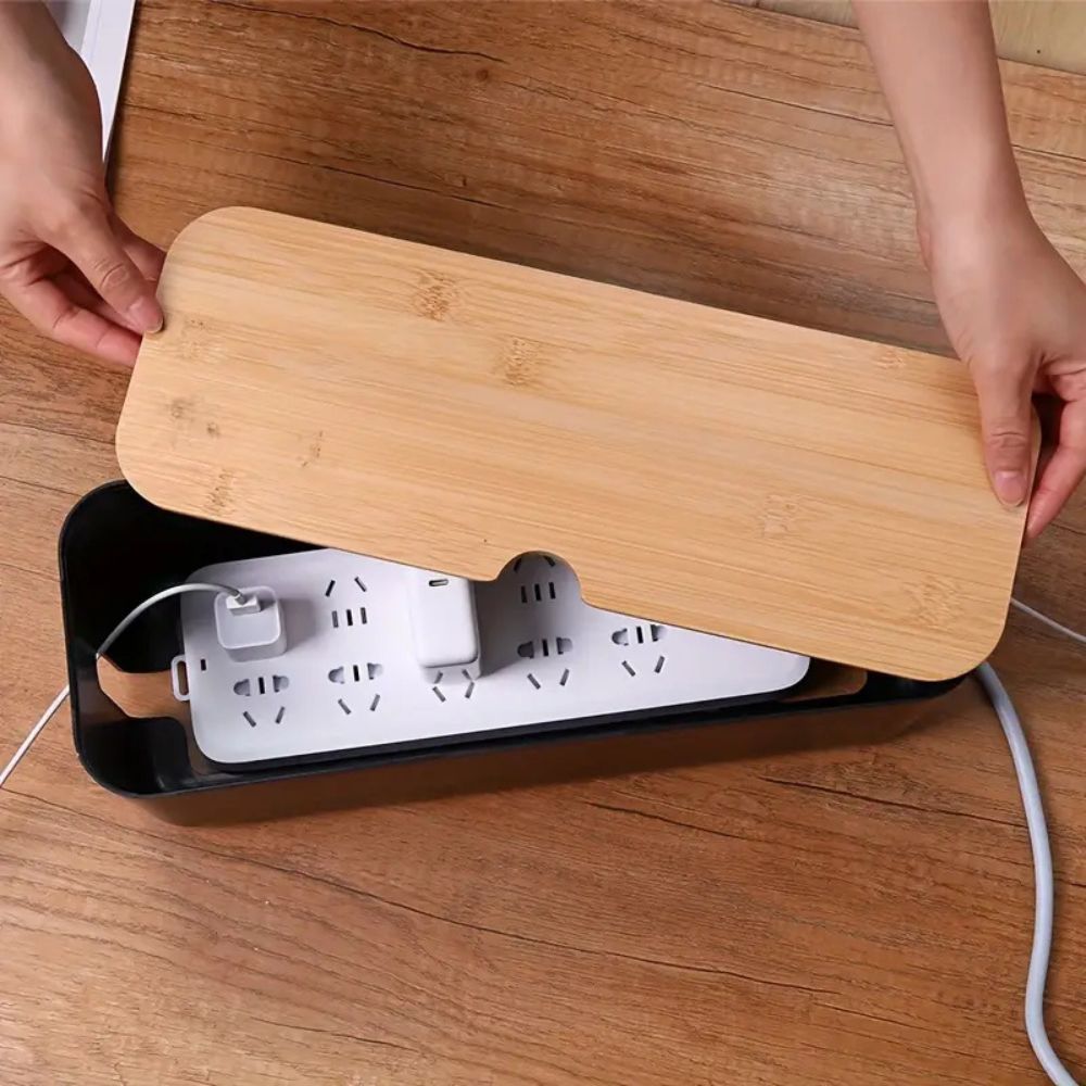 Kabel-Organizer für Schreibtisch und Wohnbereich