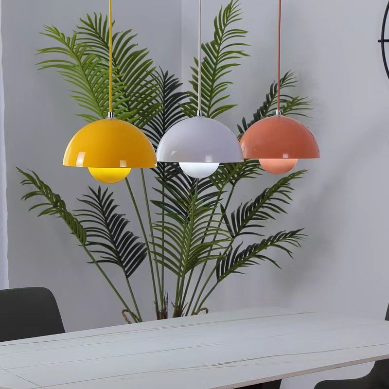 Runde skandinavische Hängelampe für das Esszimmer