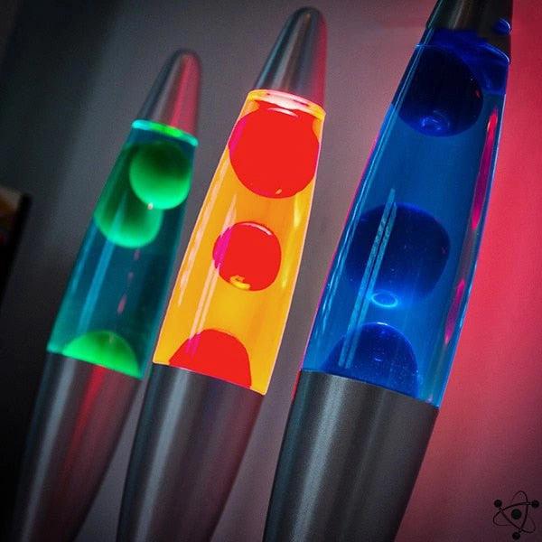 Farbige Lavalampe | dekoratives Licht für Zuhause