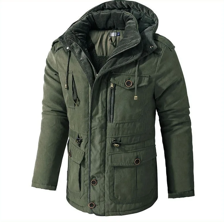 Herren Parka mit Kapuze | Winter